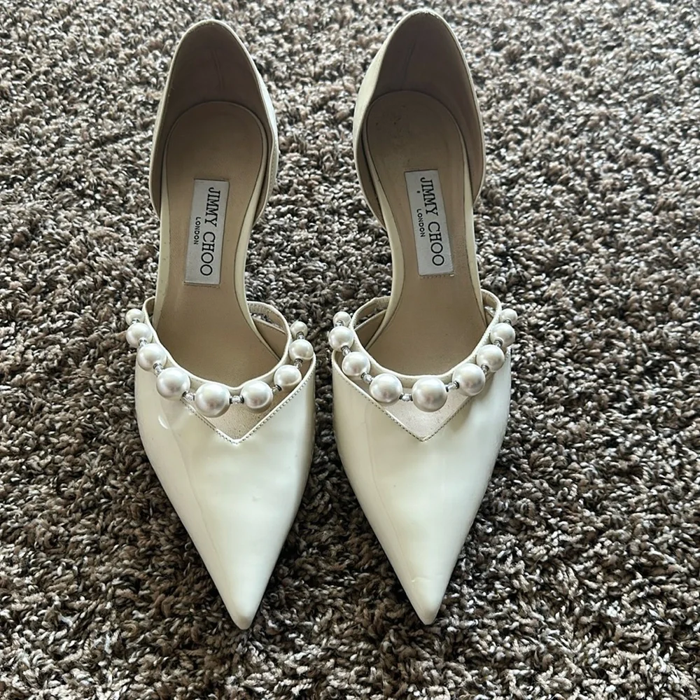 JIMMY CHOO AURELIE D’ORSAY PUMPS - Picture 5 of 8